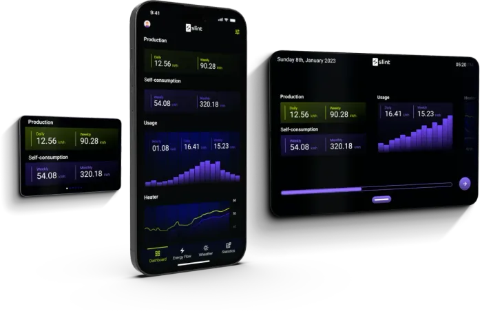 Slint examples running on a range of devices