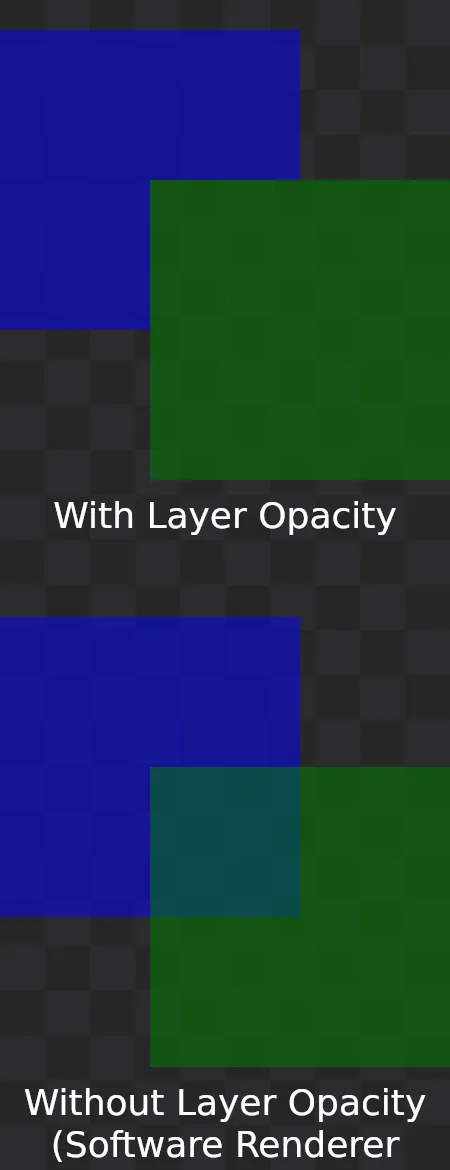 layer opacity